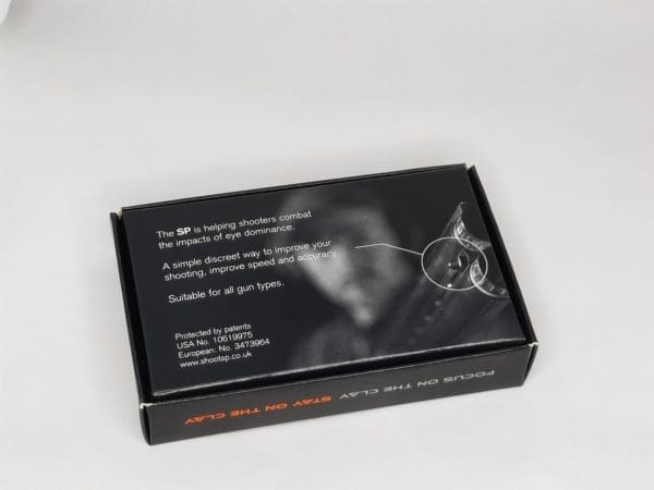 Shoot SP Product box - reverse