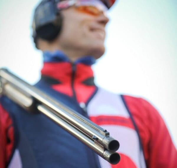 competition shooting with the SP shooting aid fitted