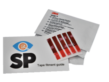 5 Tape Set for Moving or Repositioning the SP Low
