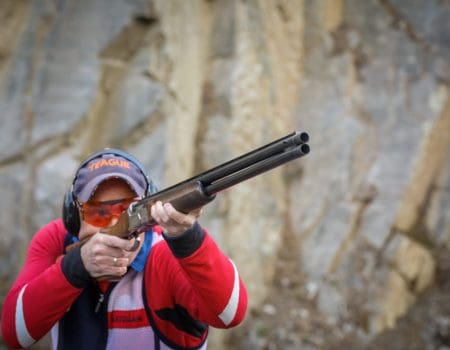 Shooting with the SP Shooting Aid fitted